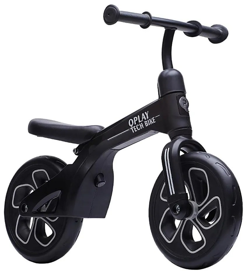 QPlay - беговел TECH черен