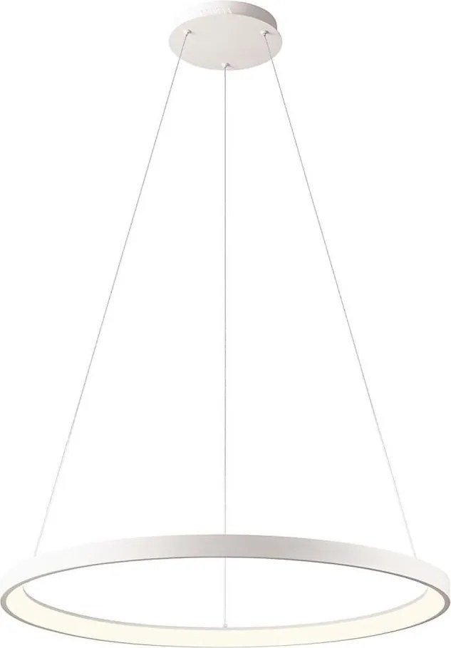 Redo 01-2675 - LED полилей с възможност за димиране на кабел ICONIC LED/60W/230V Ø 78 cm бял