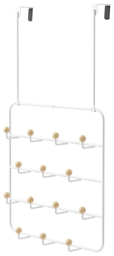 Бяла метална закачалка за врата 36 cm Estique - Umbra