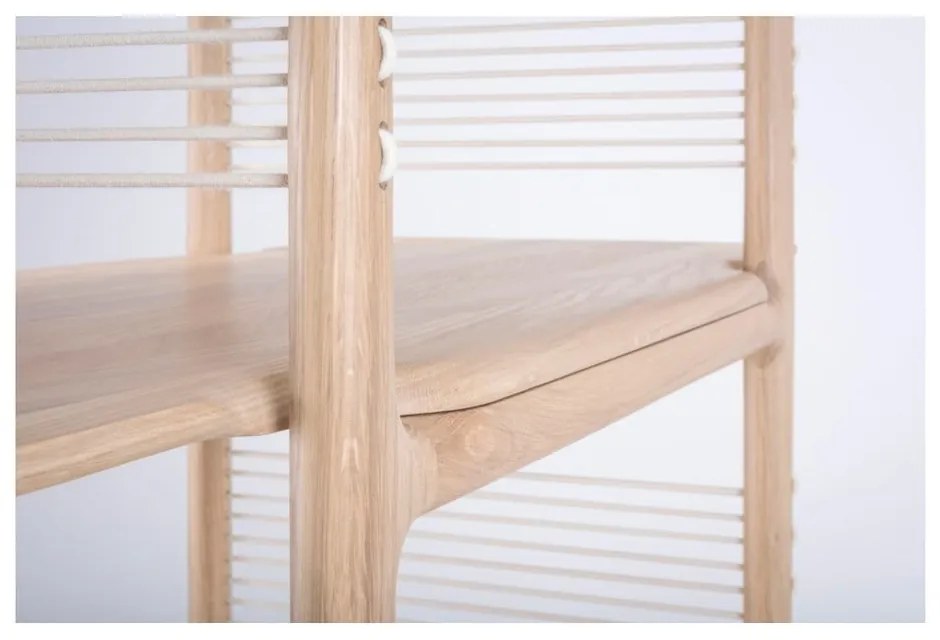 Библиотека за книги от масивна дъбова дървесина , височина 216 см Muse - Gazzda