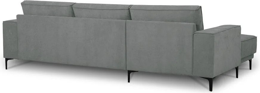 Тъмносив ъглов диван (ляв ъгъл) Copenhagen – Scandic