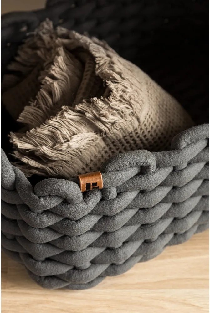 Текстилна кошница 35x25x14 cm Peach Skin M – Bigso