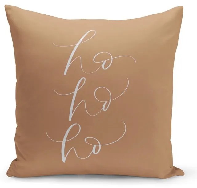 Кафява коледна декоративна калъфка за възглавница , 43 x 43 cm Christmas Noel - Kate Louise