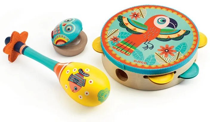 Djeco - Комплект от Три Инструмента Animambo DJ06016G