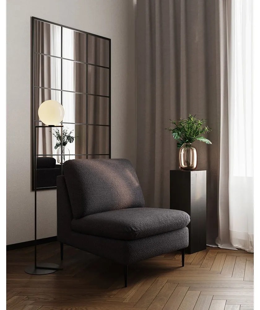 Фотьойл от черно букле Moilo - MESONICA