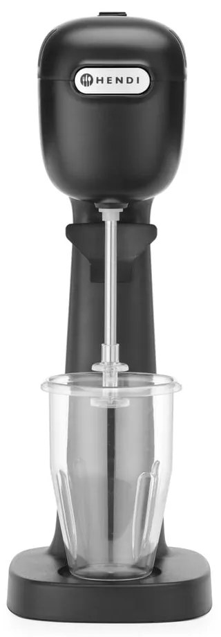 Матово черен шейкър за мляко – Hendi
