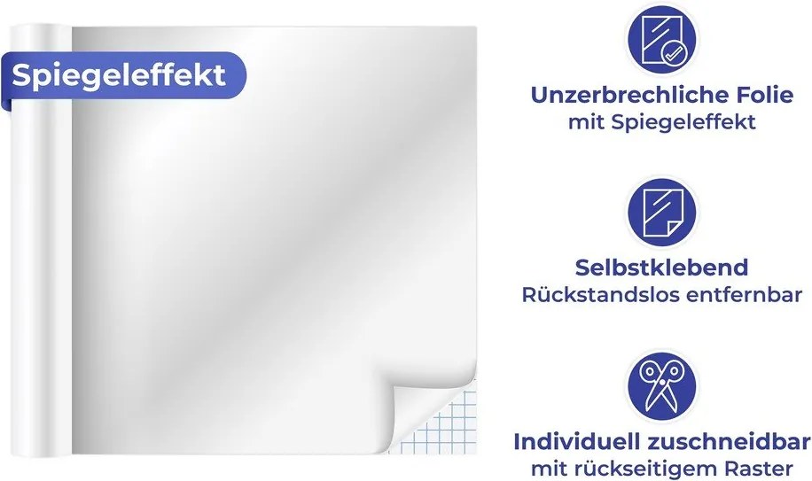 Огледален стикер 58x150 cm – Wenko