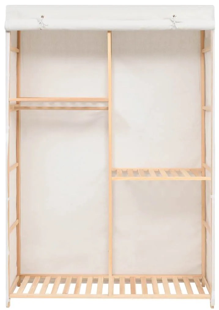 247108 vidaXL Гардероб за дрехи с 3 рафта, 110x40x170 см