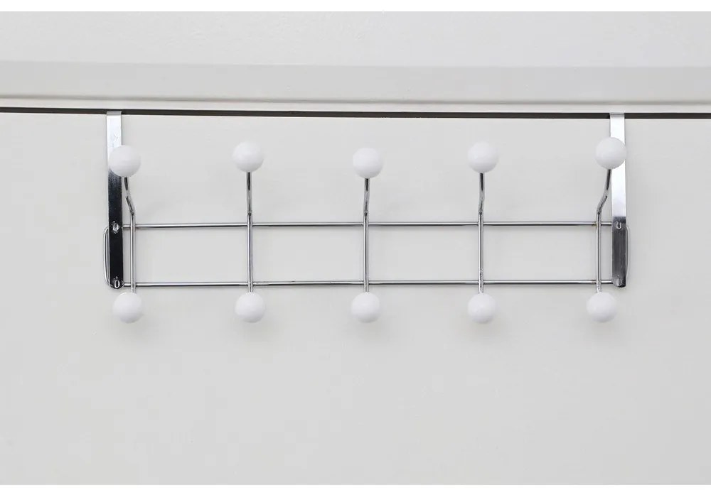 Метален стелаж за врата в сребристо 40,5 cm Jaxen – Premier Housewares