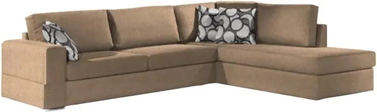 Ъгъл диван Must-Left-275φ 210β cm.-Sand