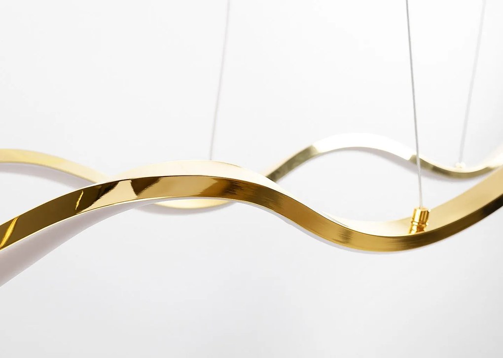 LED висяща лампа за таван LHJ027-CP 100 см златиста