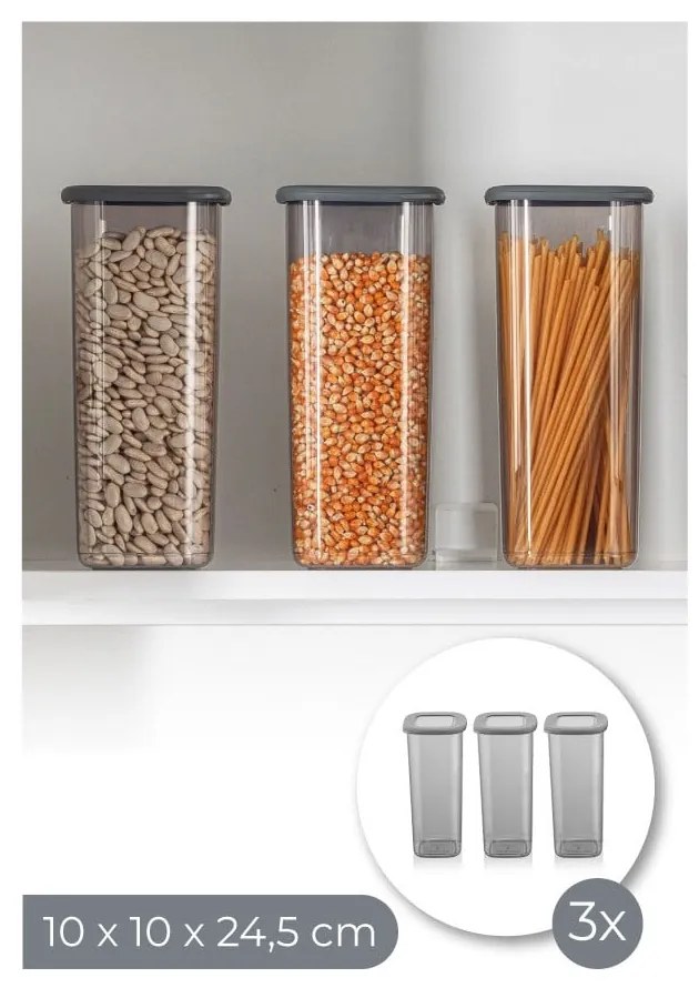 Кутии в комплект 3 бр. за храна Fresco – Hermia