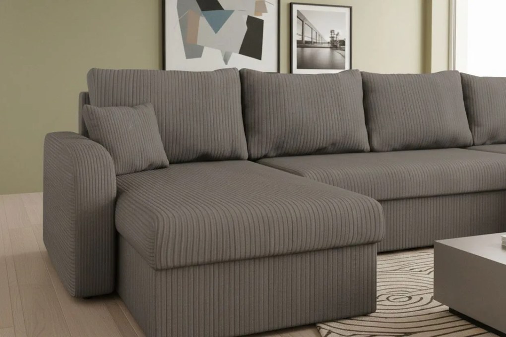 Ъглов диван Kris U-Gkri Skouro