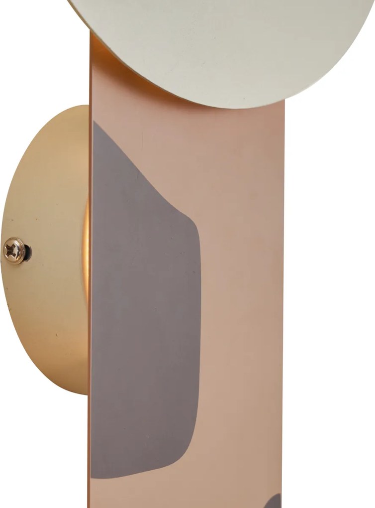 Детска стенна лампа кафява с LED 3-степенно димиране - Gigi the Giraffe