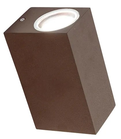 Модерен таванен осветител черен със стъклен триъгълник - Roslini