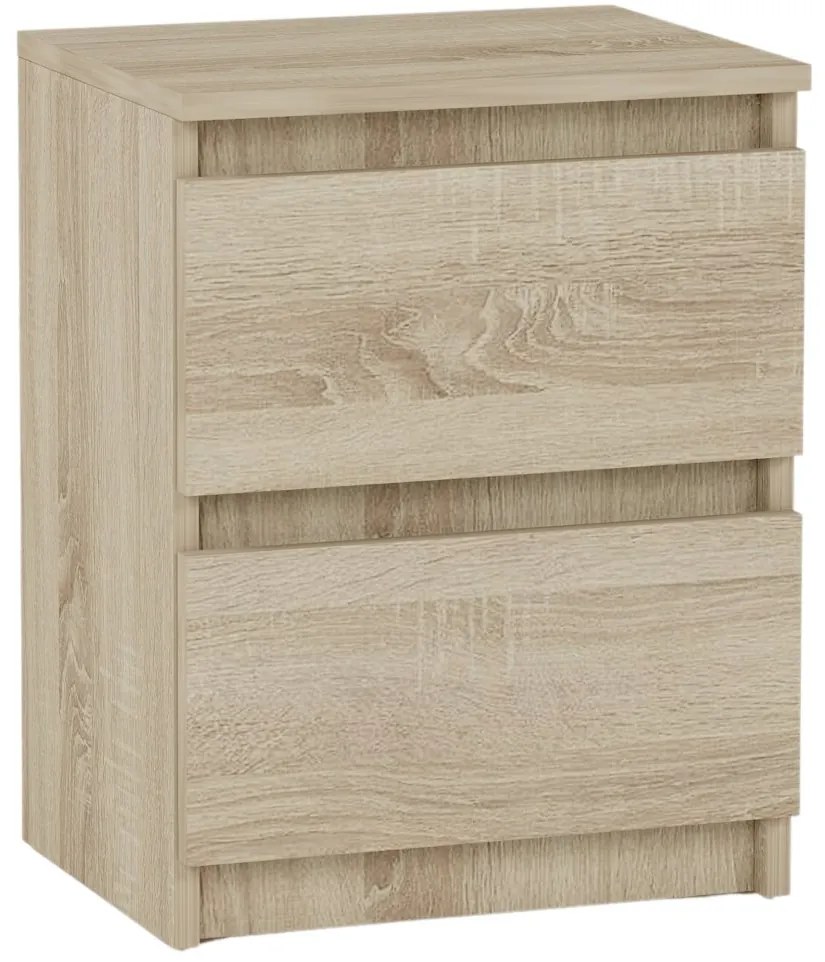 Стилно нощно шкафче 40 x 30 cm - R2 Бял
