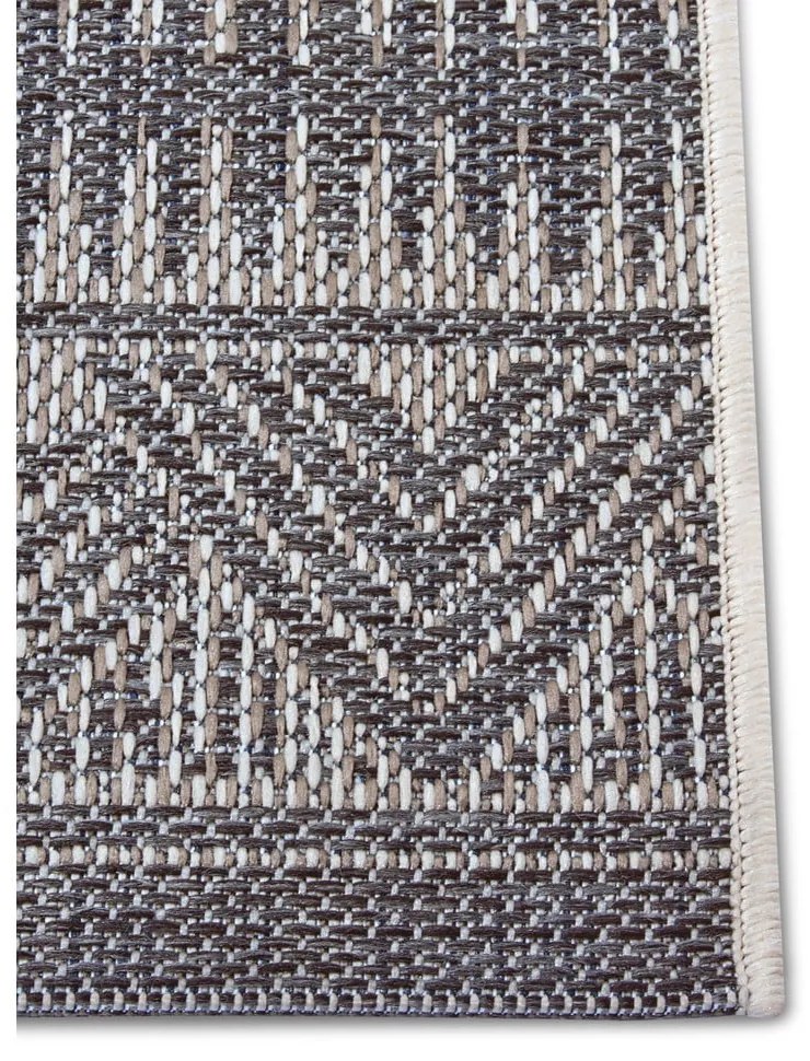 Сив външен килим 63x120 cm Clyde Loto – Hanse Home