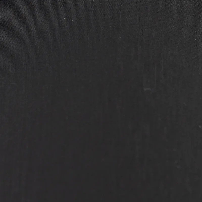 Памучен абажур черен кръгъл 18/18/14