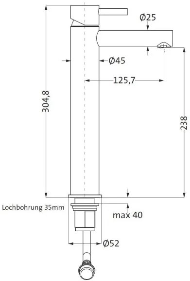 Настолна мивка Herzbach DESIGN iX Large-Black