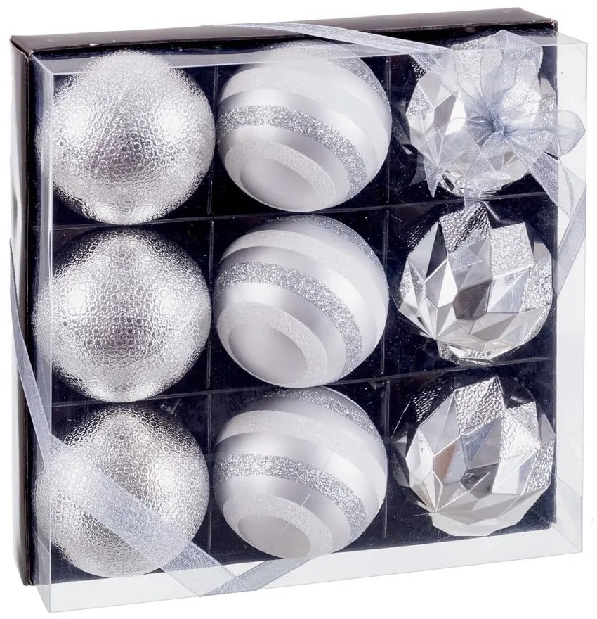 Коледни топки в комплект 9 бр. ø 6 cm – Casa Selección