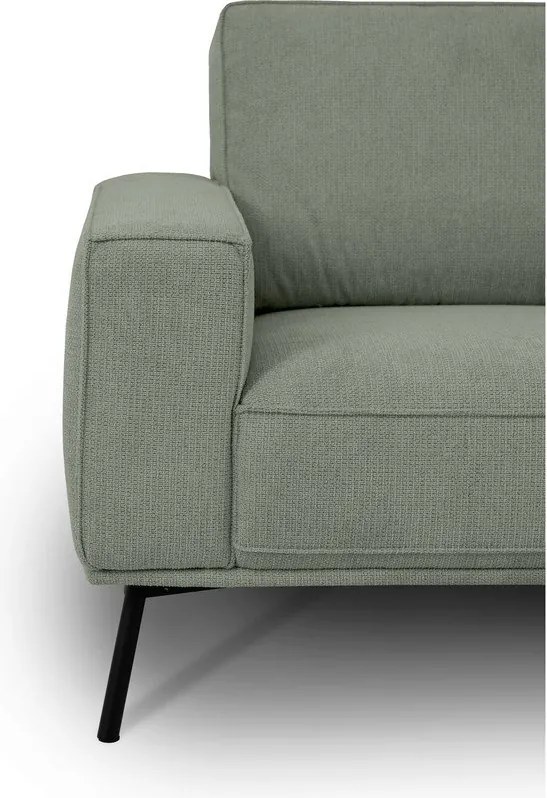 Зелен шенилов ъглов диван (десен ъгъл/L форма) Amsterdam – Scandic