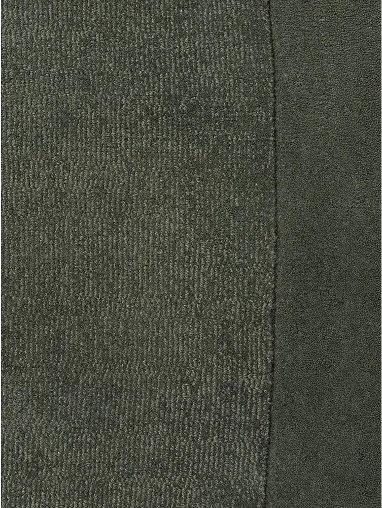 Тъмнозелен ръчно изработен килим със смес от вълна 125x200 cm Kari Organic – Villeroy&amp;Boch