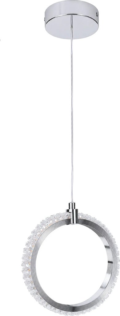 LED висящ плафон LHJ126-W Хром