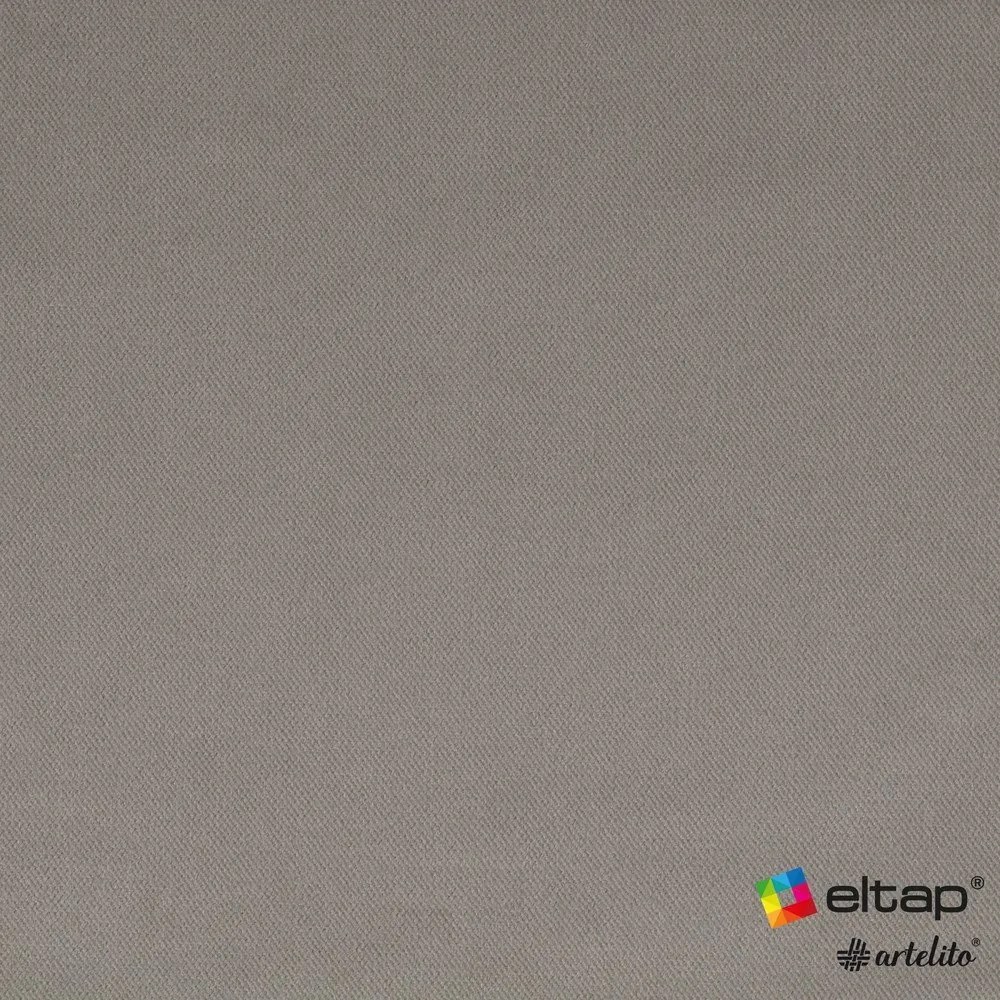 Светлокафяв кадифен разтегателен ъглов диван с място за съхранение (ляв ъгъл L форма) Barea – ELTAP