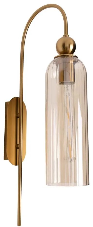 MAXLIGHT W0332 - Аплик CAMPANILA 1xE27/40W/230V месинг/бежов