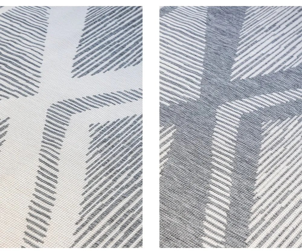 Сиво-кремав външен килим 120x170 cm Gemini – Elle Decoration