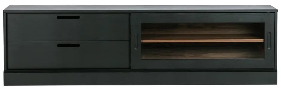 Масичка за телевизор от черен бор 180x50 cm James - WOOOD