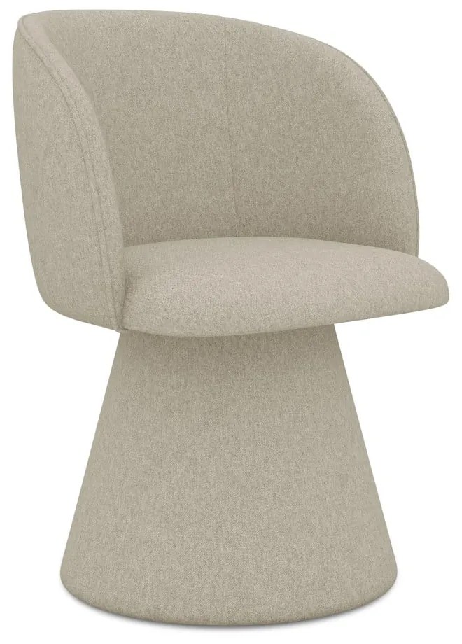 Бежов тапициран трапезен стол Maia – Makamii