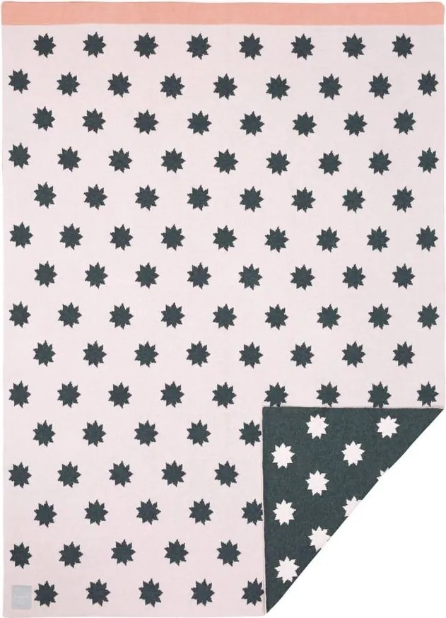 Lassig - Одеяло Stars Light Pink 75x100 см
