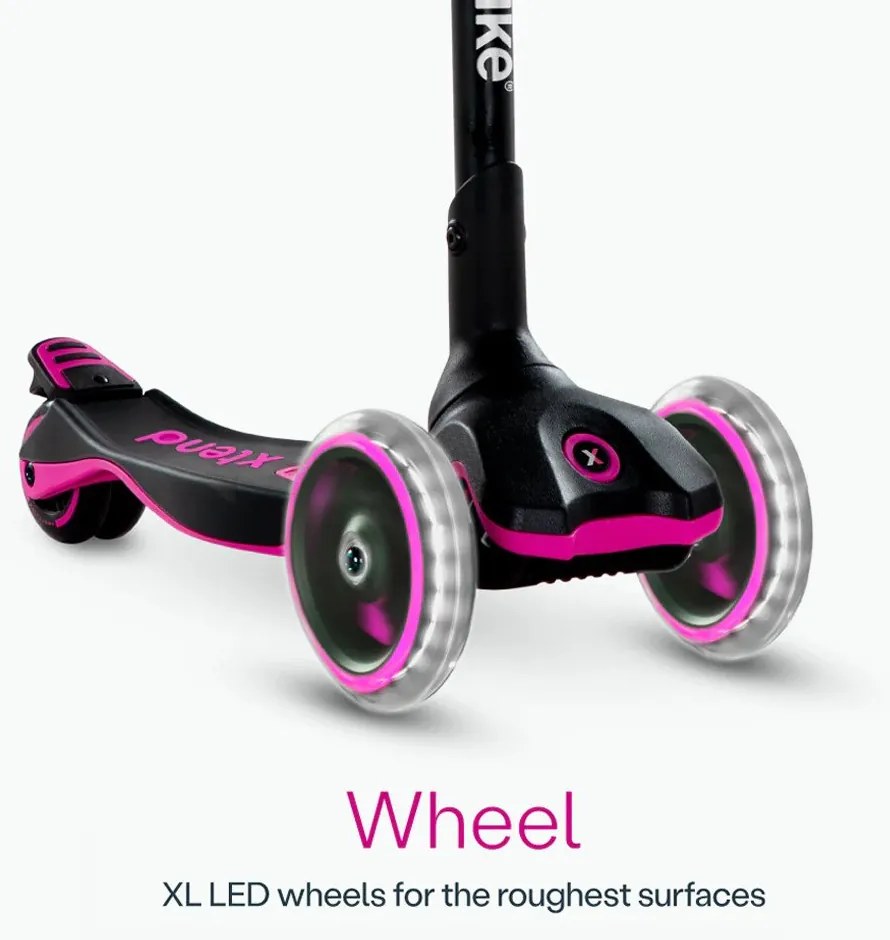 smarTrike - Детски разтегаем скутер Xtend, розов