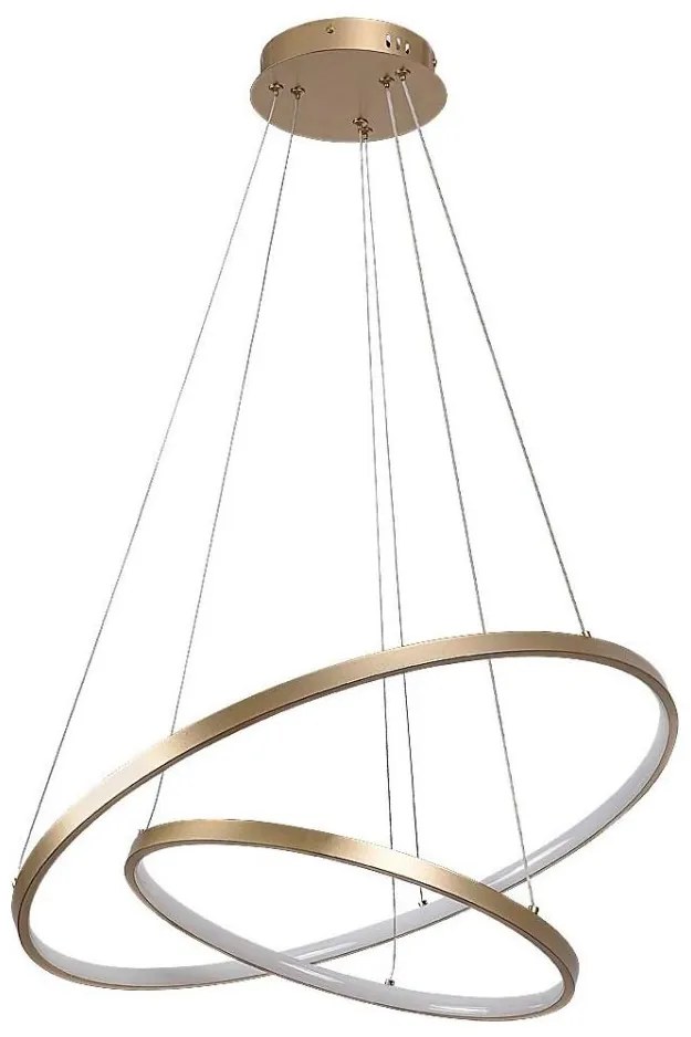 Rabalux 72348 - димируем окачен LED полилей на кабел BELIZA LED/75W/230V 3000-6500K + дистанционно управление