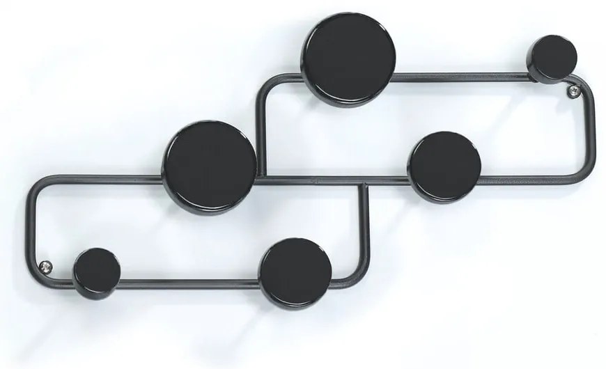 Черна стенна закачалка Anya - Tomasucci