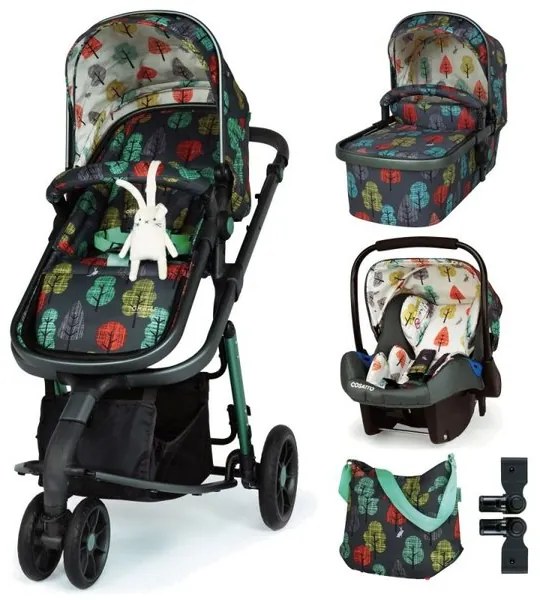 Комбинирана бебешка количка 3в1 Giggle 3 Hare Wood Cosatto