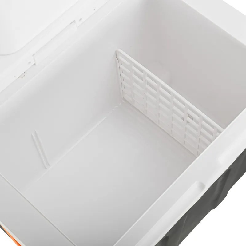 Хладилна кутия Adler AD 8090, 40 л, 58 W, 12/220/240V, Климатичен клас N, Специална изолация C5H10, Сив