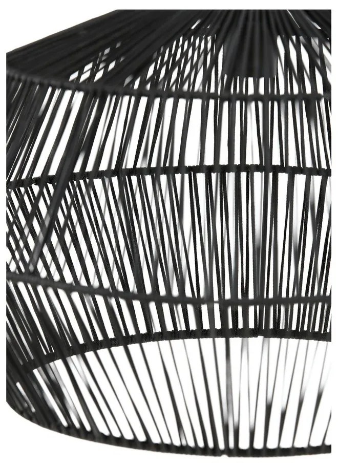 Матово черно таванно осветително тяло ø 49 cm Deya - Light &amp; Living