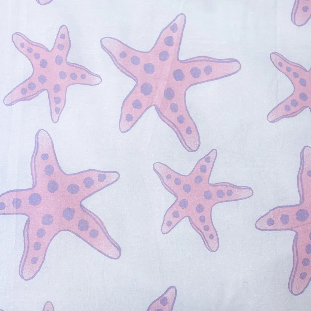 Единично памучно детско спално бельо 140x200 cm Ariela "Pink" – Jerry Fabrics