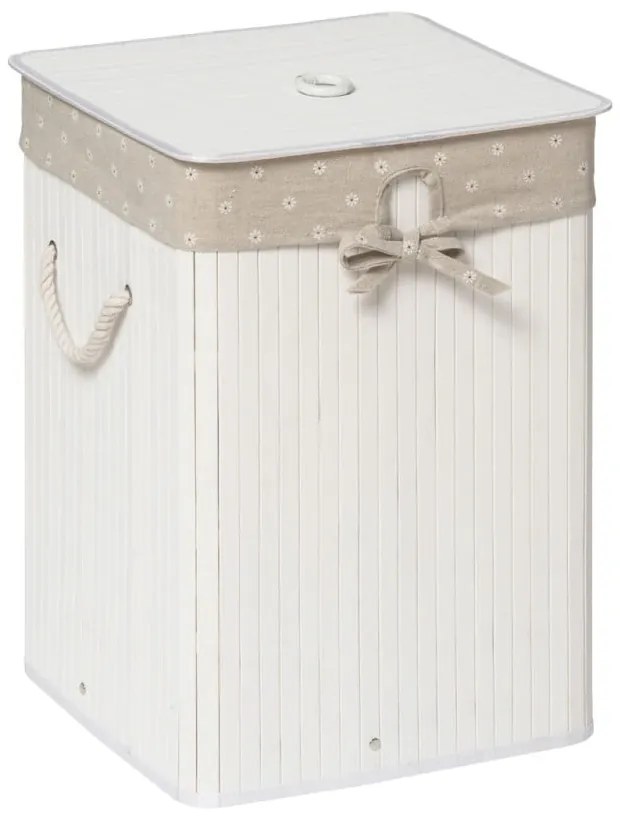 Кош за пране от дърво и плат Kankyo 62 L - Premier Housewares
