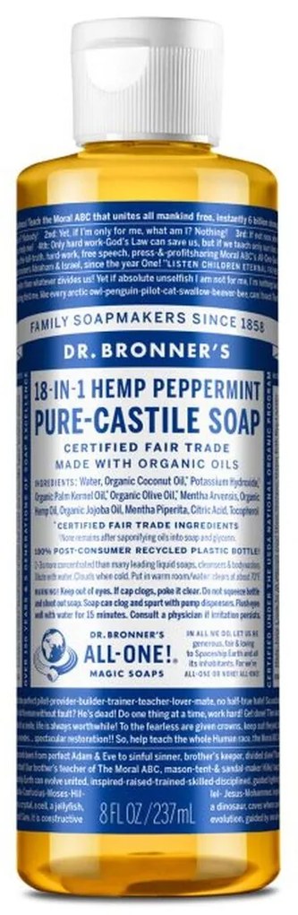 Течен сапун Dr Bronner's 240 ml Мента