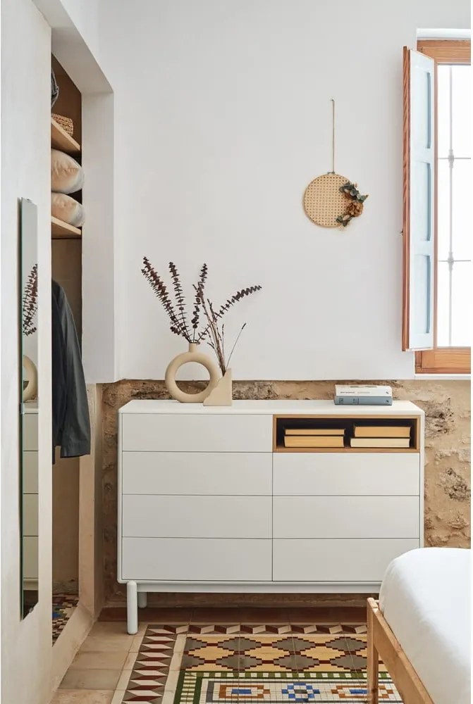 Кремав скрин 120x90x40 cm Corvo – Teulat