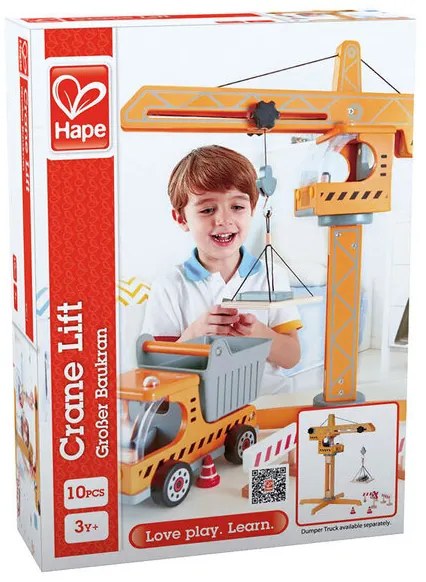 Голям Товарен Кран, 10 части - Hape