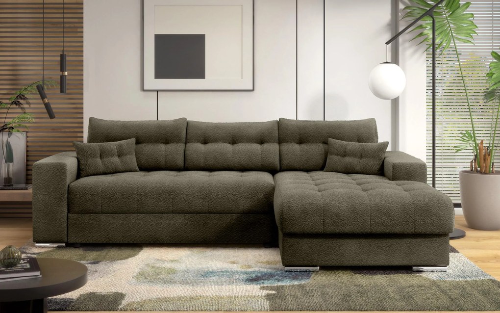 Разтегателен ъглов диван Сандер