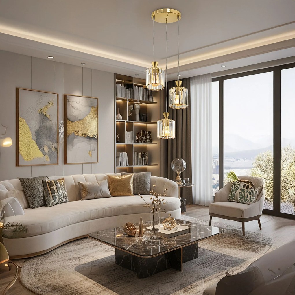 Пендел EBT026-3CP GOLD