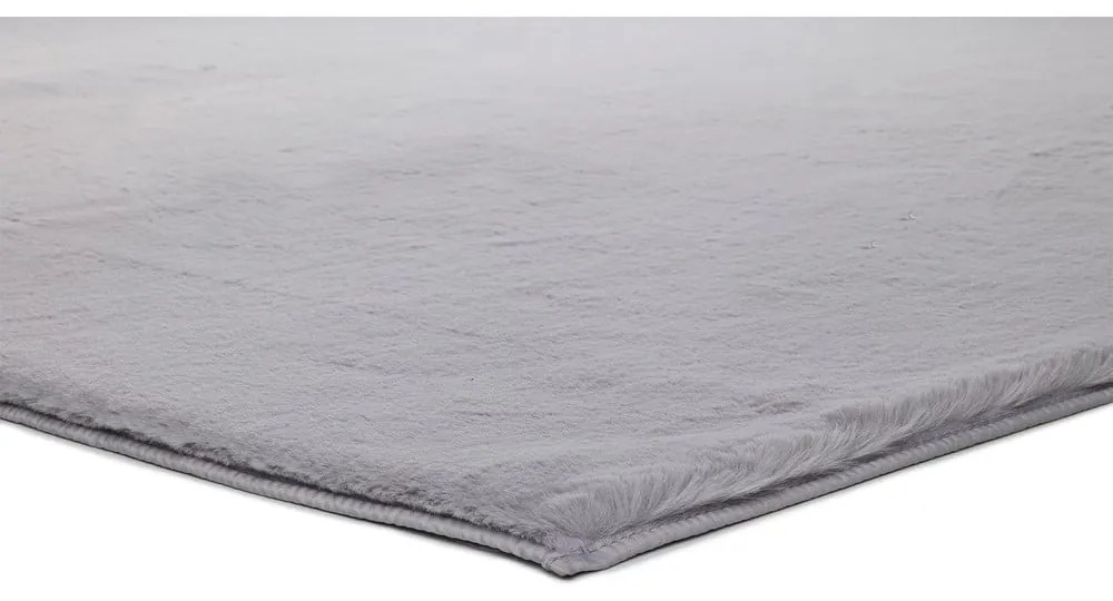 Сив килим Fox Liso, 80 x 150 cm - Universal