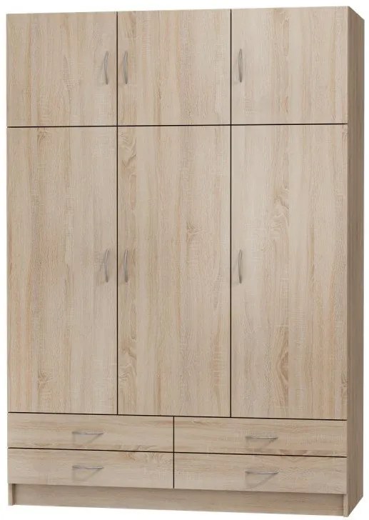 Гардероб 3-врата Stevia-Natural