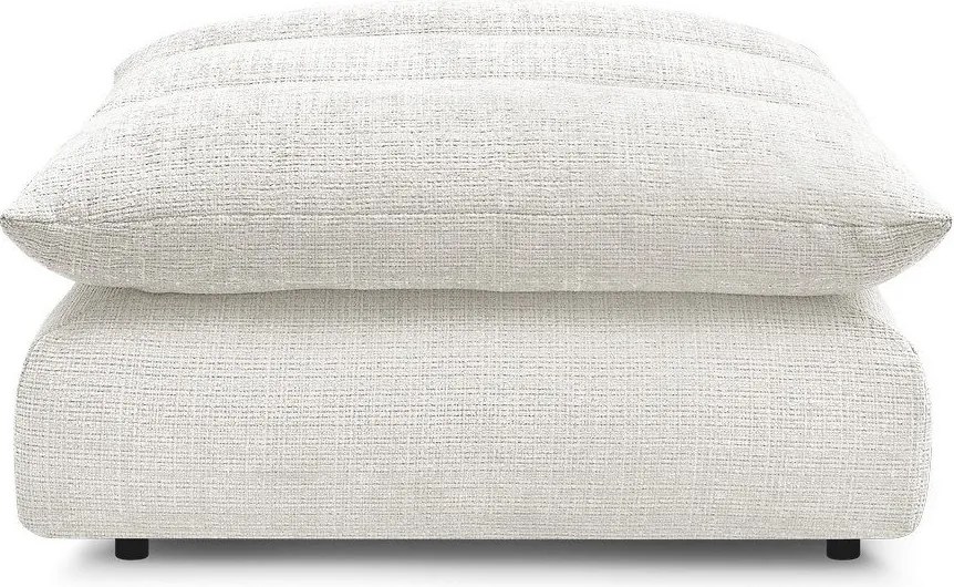 Бяла шенилова табуретка Neil – Bobochic Paris