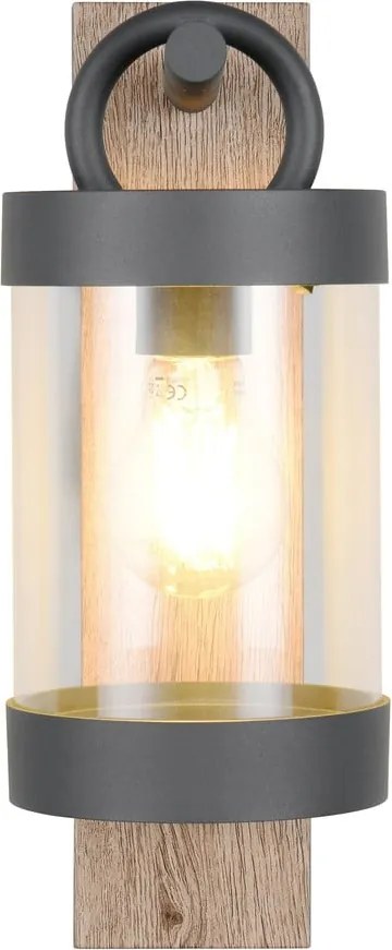 Стенно външно осветително тяло (височина 33 cm) Sambesi – Trio